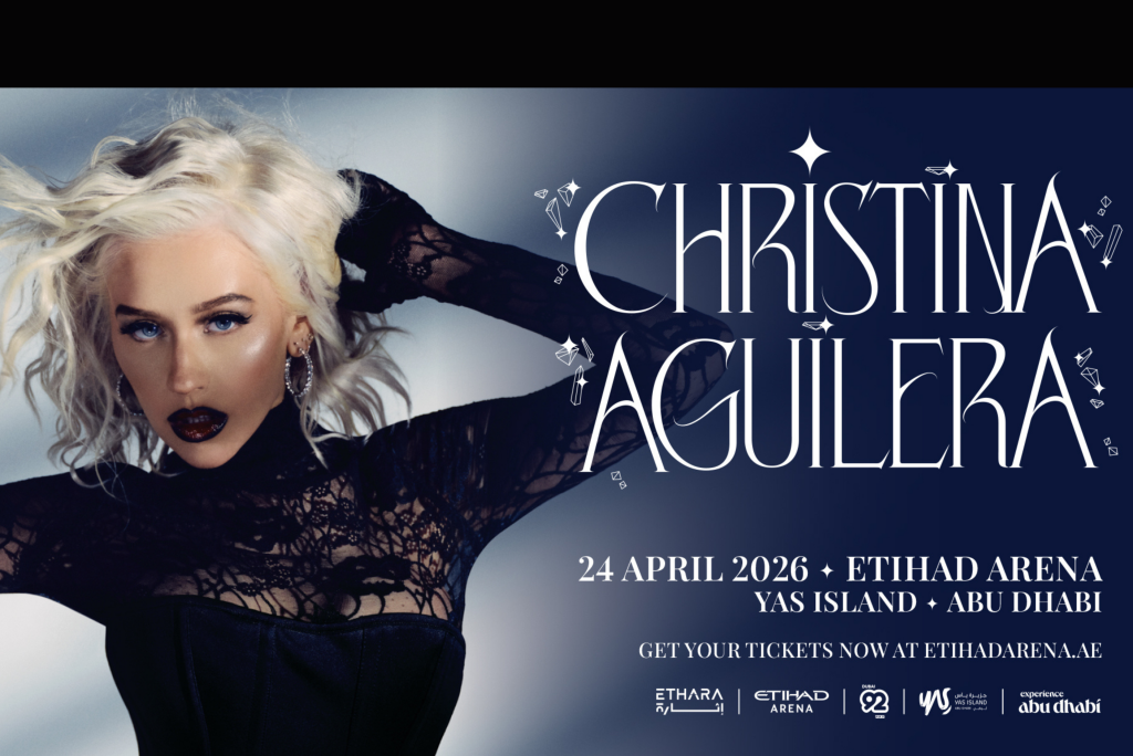 Etihad Arena Christina Aguilera — 2 Tickets (Pkg 1)