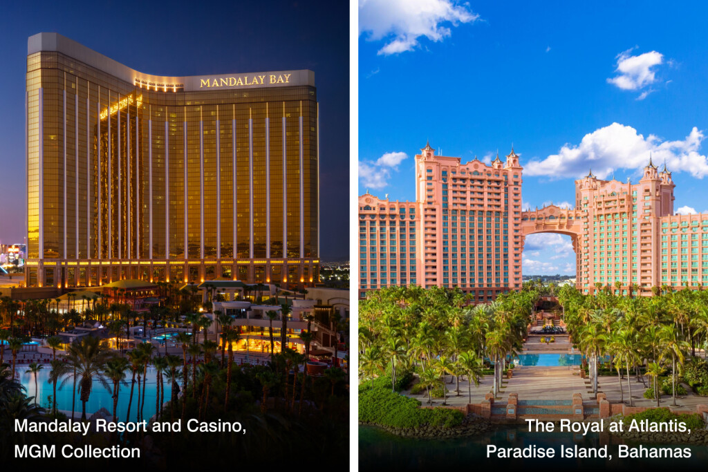 Las Vegas to Bahamas + Stays — 2 Tickets (Pkg 2)
