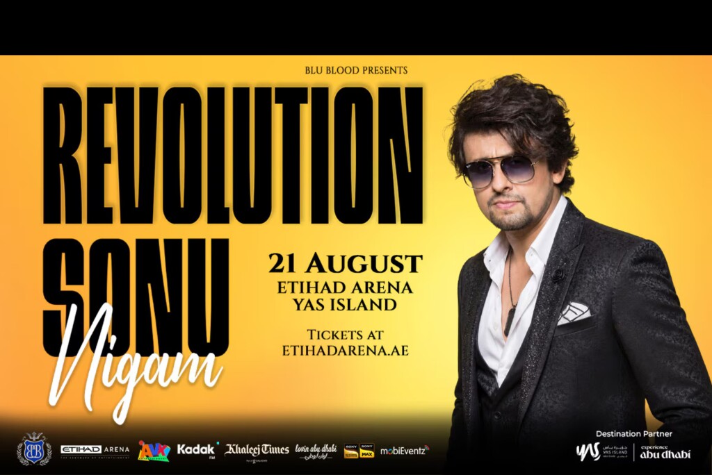 Etihad Arena Sonu Nigam — 2 Tickets (Pkg 4)