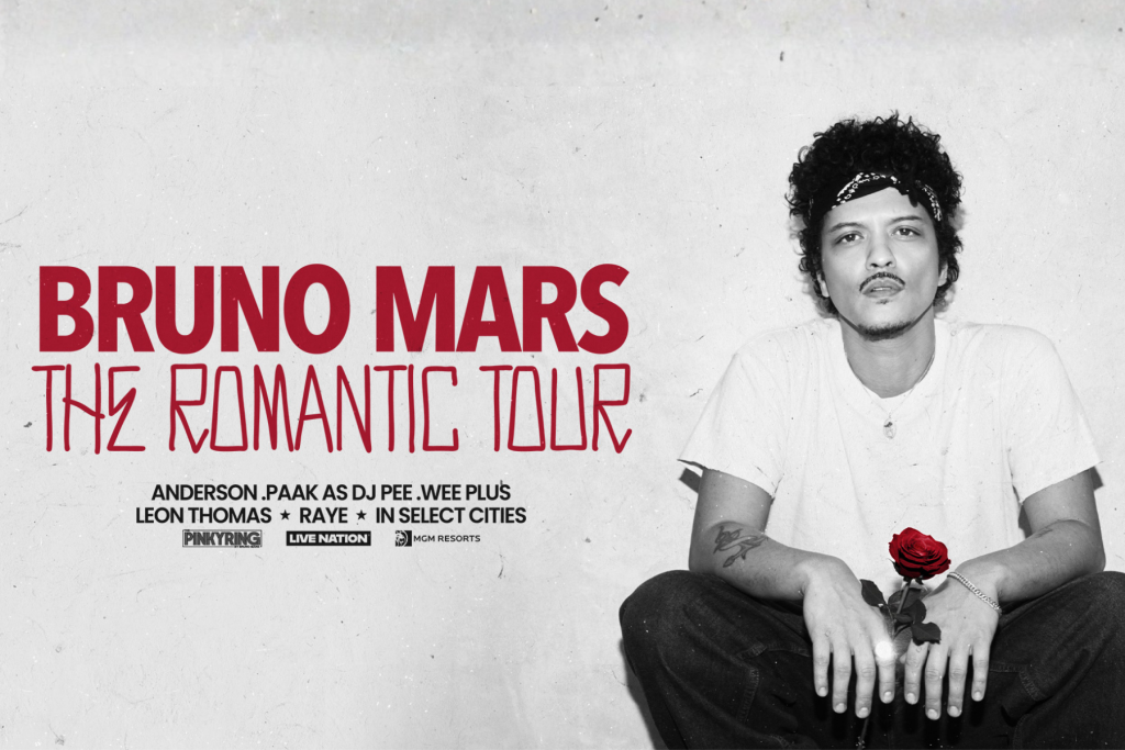 Las Vegas to Miami: Bruno Mars Experience + Stays — 2 Tickets (Pkg 2)
