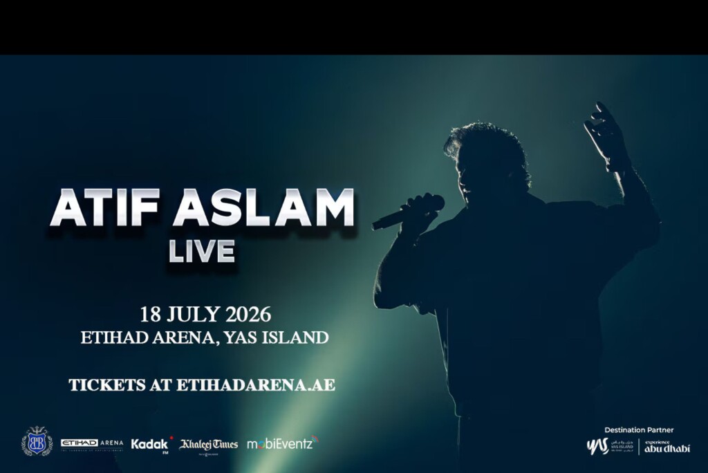 Etihad Arena Atif Aslam — 2 Tickets (Pkg 1)
