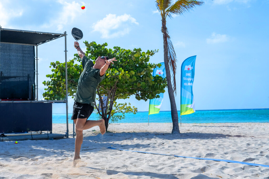 One Happy Beach Tennis Experience + Suite Stay in Aruba — 2 Tickets (Pkg 2)