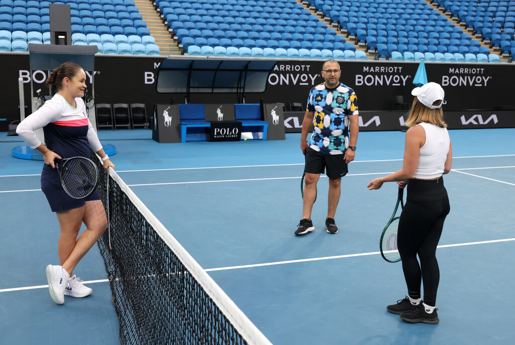 AO27: Ash Barty Tennis Clinic & Women’s Final