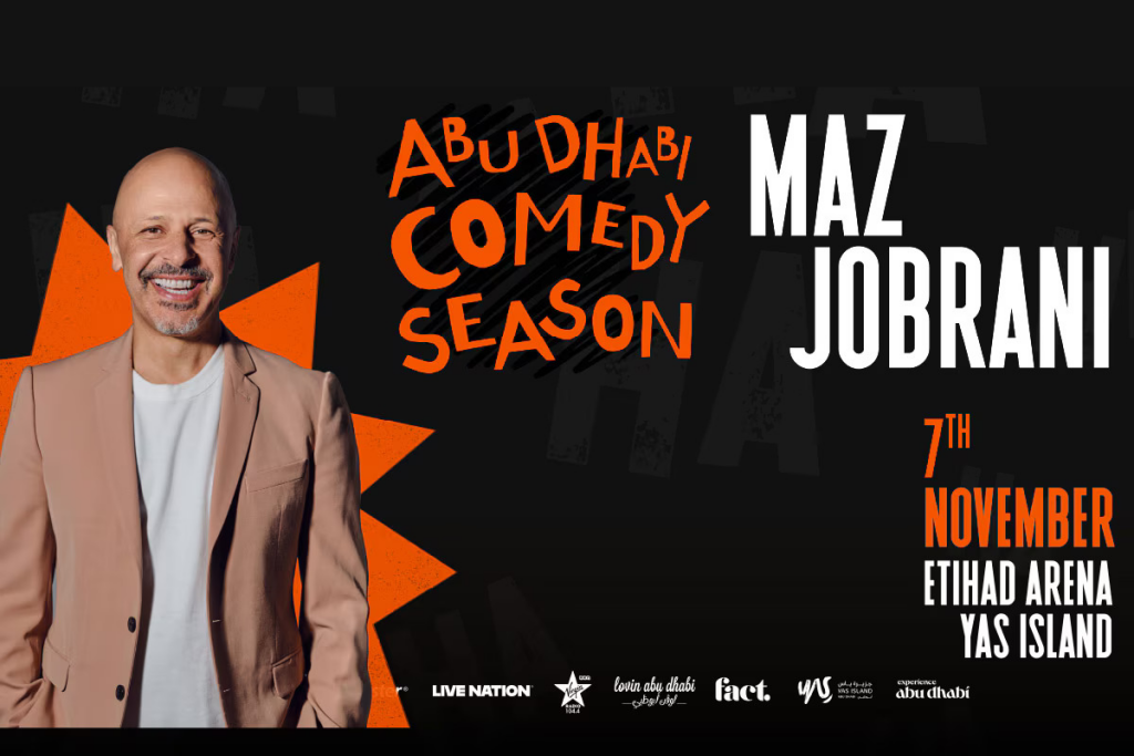 Etihad Arena - Maz Jobrani — 2 Tickets (Pkg 2)