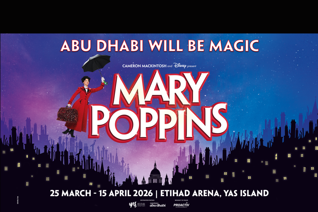Etihad Arena Mary Poppins — 2 Tickets (Pkg 1)